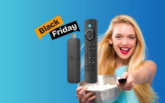 Fire TV Stick 4K Max: la novità di Amazon è in offerta per il Black Friday