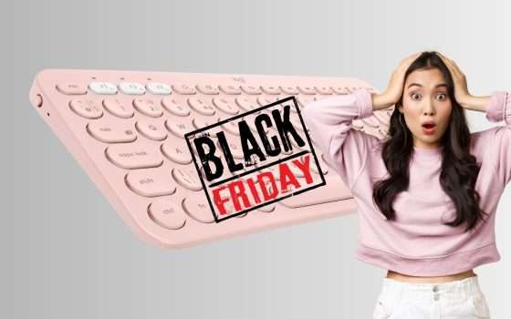 Logitech K380: la tastiera top a prezzo folle per il Black Friday