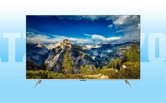 Questa Smart TV 4K con Android è a PREZZO STRACCIATO