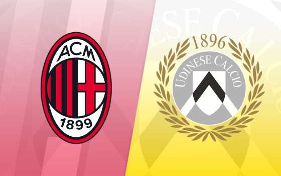 Milan-Udinese: guarda la partita in streaming