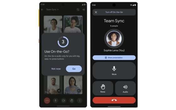 Google Meet lancia la modalità On-the-Go