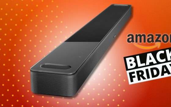 Bose Smart Soundbar 900 con Alexa Integrata, bomba del Black Friday