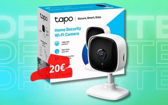 Telecamera TP LINK a prezzo irrisorio, 20€ per sicurezza assicurata