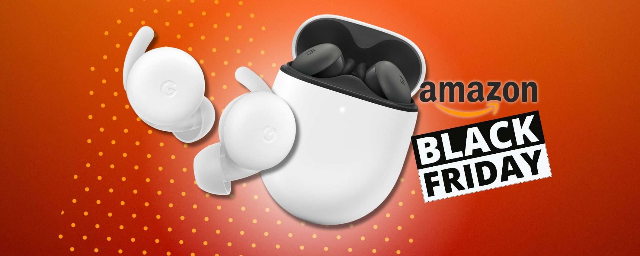 Sconto da 30€ sulle favolose Google Pixel Buds, esclusiva Black Friday