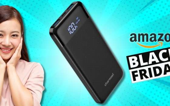 Power Bank 10400mAh con 3 uscite per ricarica VELOCE e SICURA (13€)