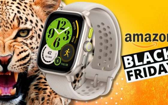 Amazfit Cheetah Square a PREZZO UNICO: solo al Black Friday Amazon