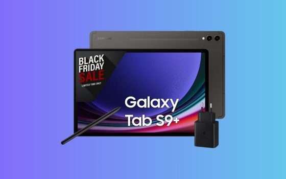 Samsung Galaxy Tab S9+: BOMBA Black Friday su Amazon