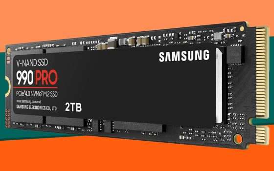 Black Friday: SSD Samsung 2TB al MINIMO STORICO