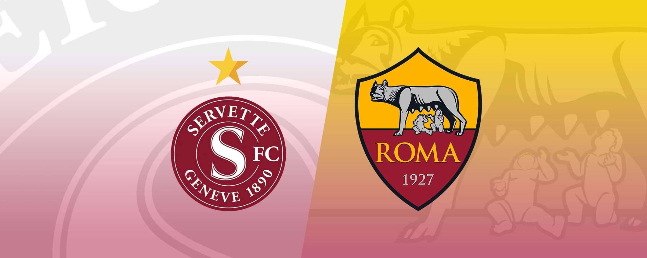 Come vedere Servette-Roma in streaming (Europa League)