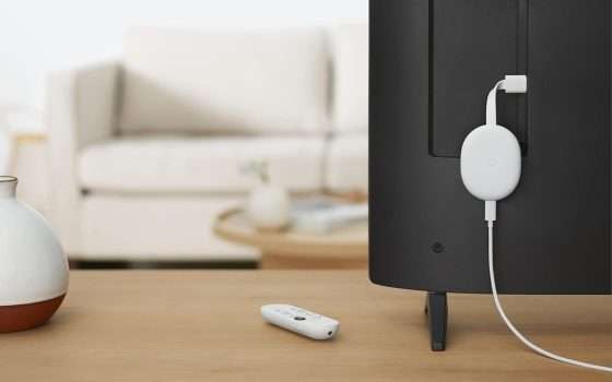 Chromecast 4K di Google: la vostra TV diventa Smart con soli 49€