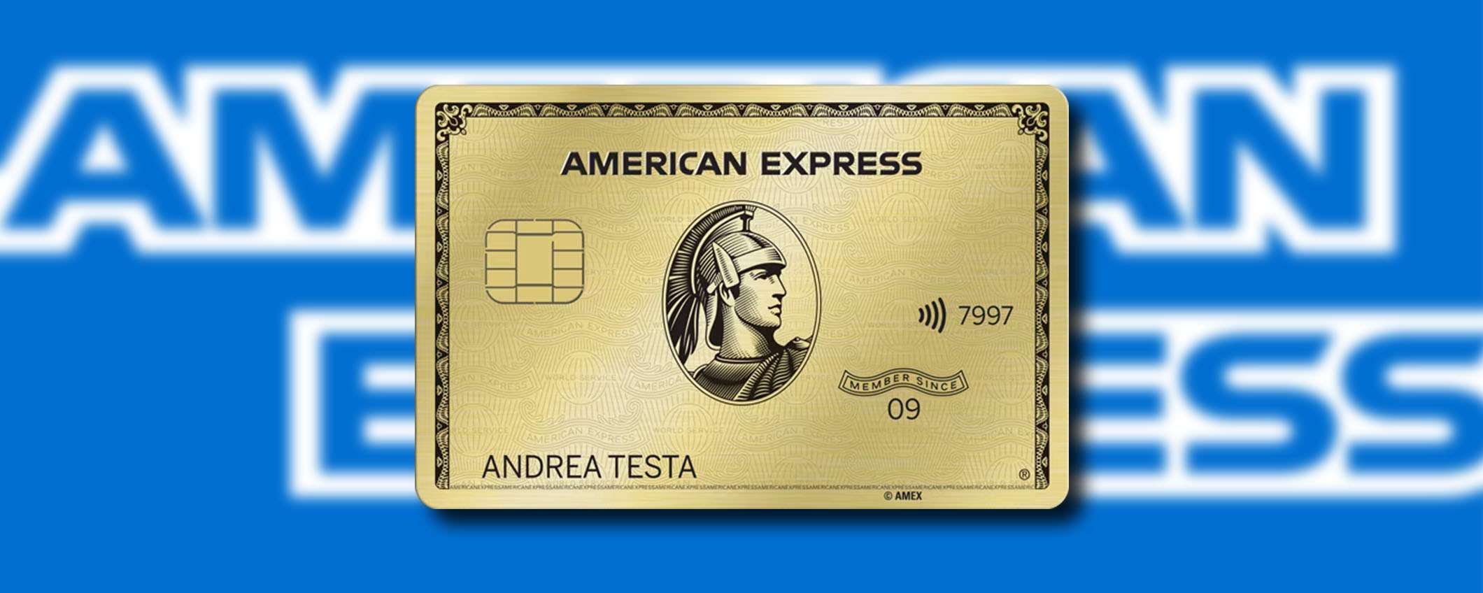 Amex Carta Oro: una carta di credito, numerosi vantaggi esclusivi!