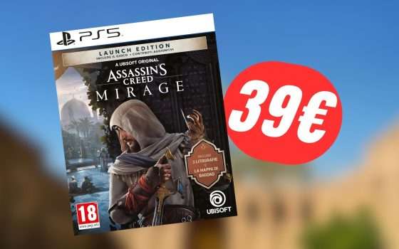 Assassin's Creed Mirage per PS5 è SCONTATO del 20%!