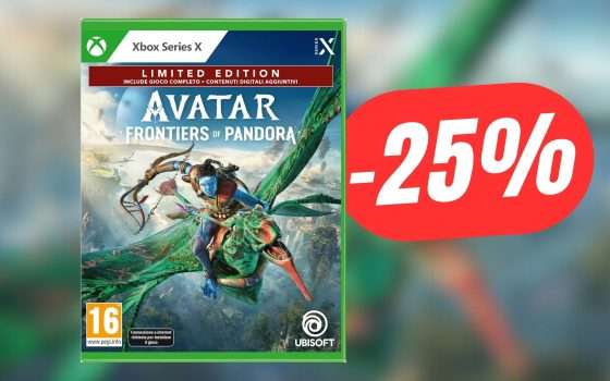 Il nuovissimo Avatar: Frontiers of Pandora LIMITED EDITION è in sconto!