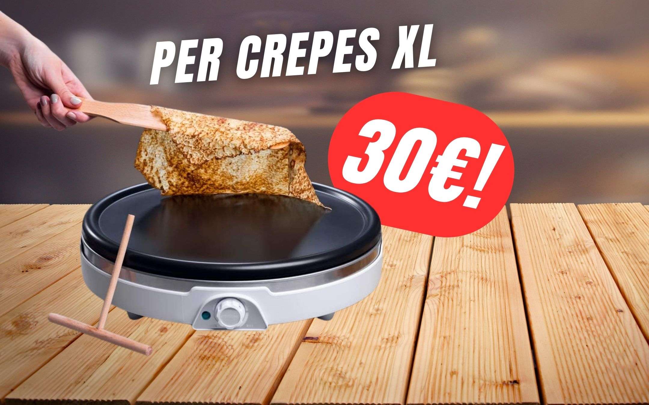 Fai delle Crepes perfette grazie alla Crepe Maker Fun di Cecotec in SCONTO!