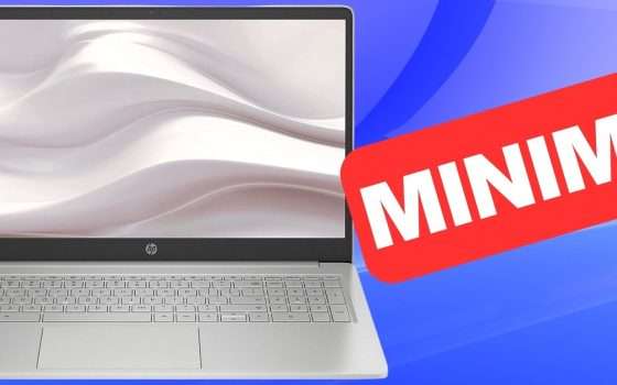 Chromebook HP in offerta LAMPO al minimo storico su Amazon