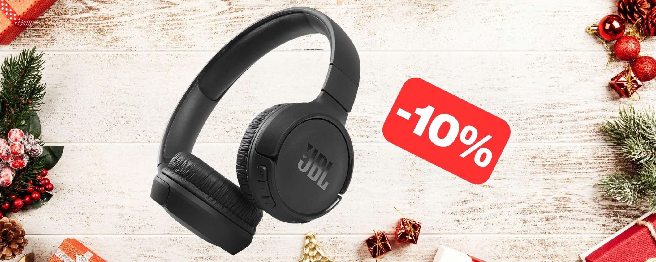 Cuffie JBL in OFFERTA su Amazon: in tempo per Natale