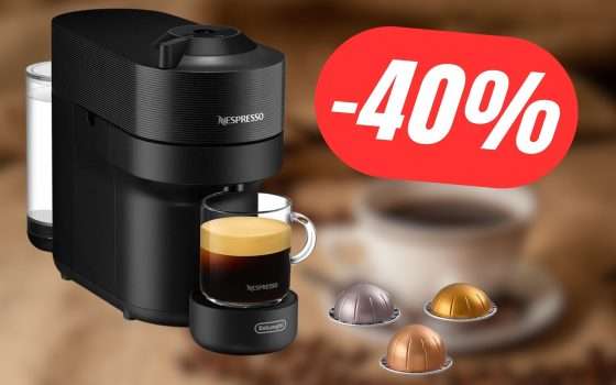 SCONTO PAZZESCO per la Macchina da Caffè Nespresso (-40%)