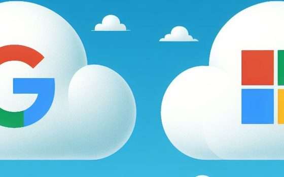 Mercato cloud: Google contro Microsoft nel Regno Unito