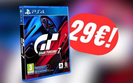 Scendi in pista con Gran Turismo 7 scontato del 58%!