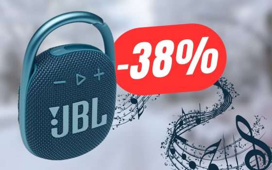 Lo Speaker Bluetooth di JBL è in sconto del 38%!