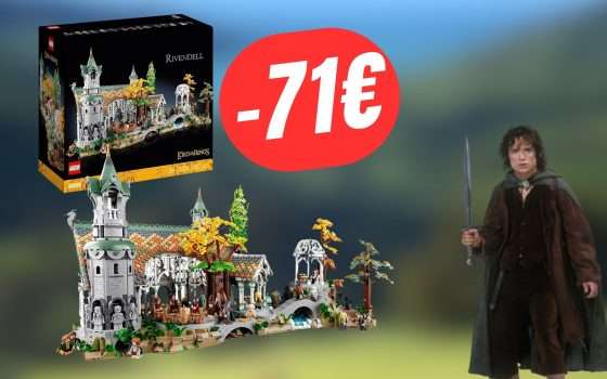 Il set LEGO Il Signore degli Anelli: Gran Burrone è in OFFERTA!