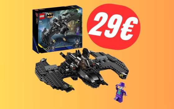 Il Bat-Aereo LEGO di Batman costa solo 29€ con questo SCONTO