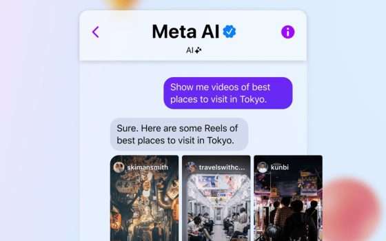 Meta annuncia nuove funzionalità IA per i servizi