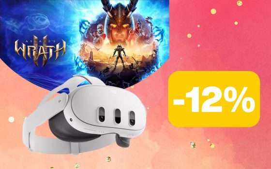 Meta Quest 3: il bundle con Asgard's Wrath 2 in SCONTO per gli studenti (-12%)