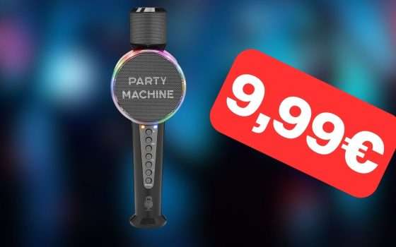 Microfono per Karaoke Bluetooth a soli 9,99 euro su Amazon