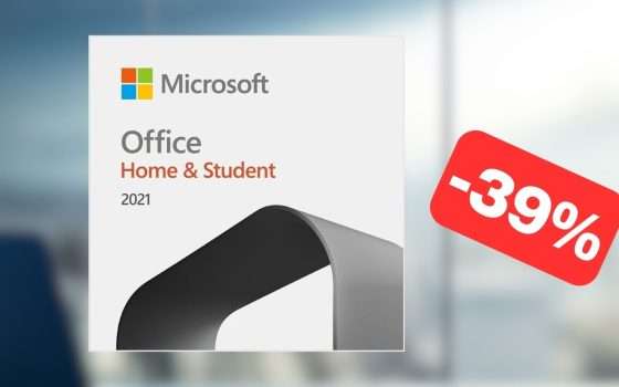 Office 2021 Home e Student in SUPER SCONTO su Amazon (-39%)