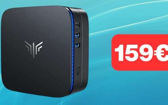 Attiva il coupon e paga questo potente Mini PC a soli 159 euro