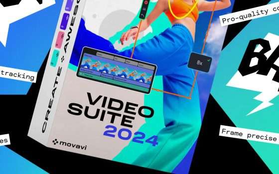 Movavi: il video editor completo scontato del 55%!