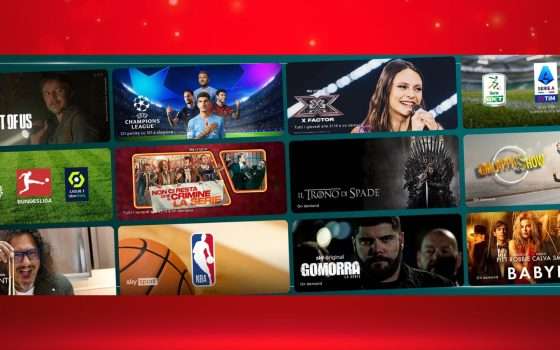 Regalati NOW TV per Natale: sport o intrattenimento a partire da 6,99€