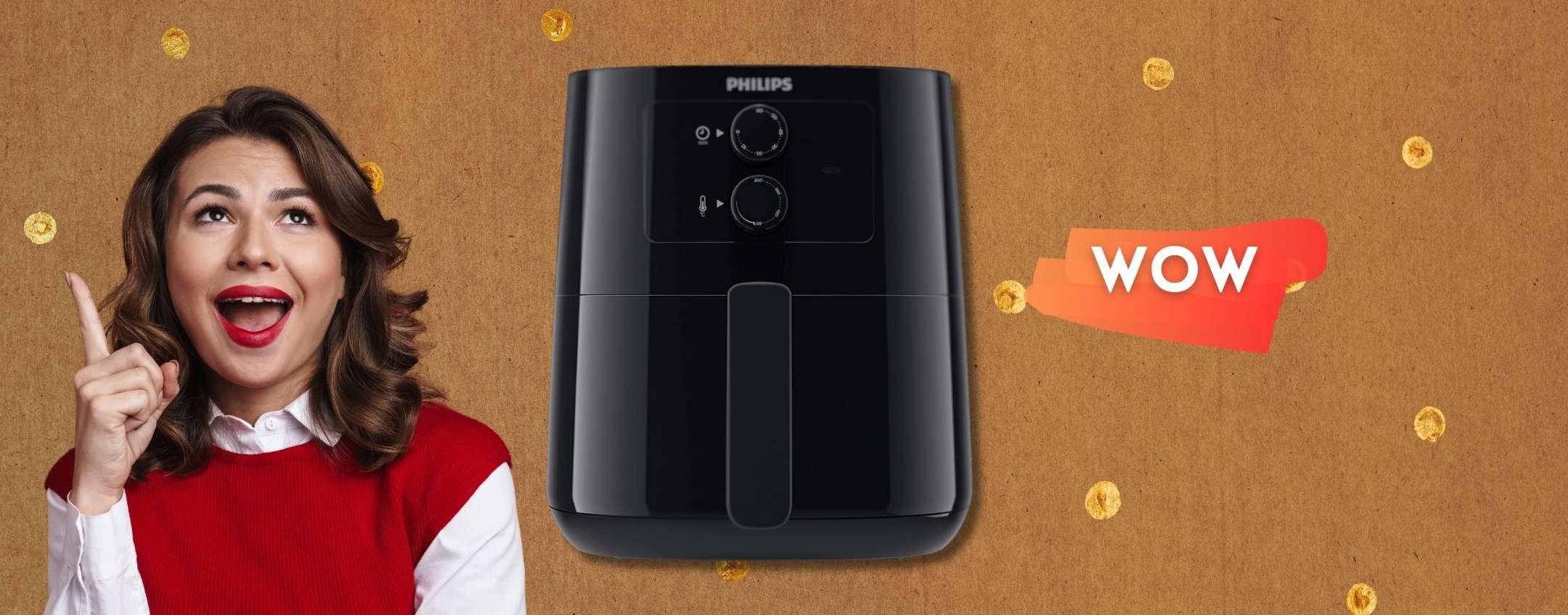 Philips, questa friggitrice ad aria è da comprare subito: costa