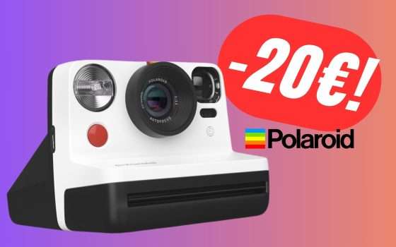 PREZZO FOLLE per la Fotocamera Istantanea Polaroid Now Gen 2