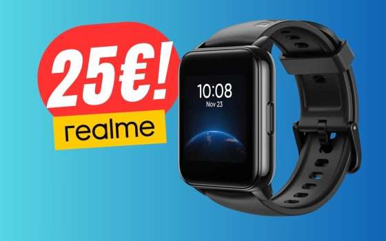 Lo Smartwatch di Realme COLLA a soli 25€ grazie al COUPON eBay!