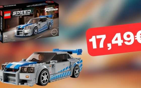 Set LEGO 2 Fast 2 Furious a 17,49€: fantastico PREZZO DI NATALE