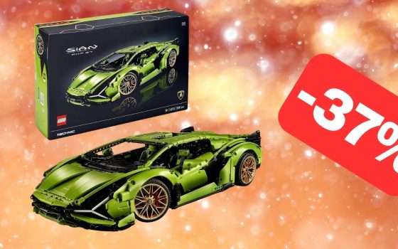 Set LEGO Lamborghini: MAGNIFICO SCONTO su Amazon (-37%)