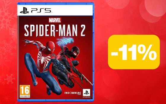 Marvel's Spider-Man 2 per PS5 è in OFFERTA su Amazon (-11%)