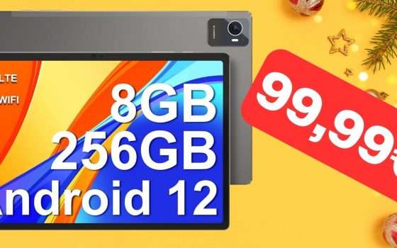 Tablet Lenovo a 99 euro: offerta Natalizia di