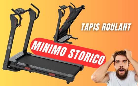 MINIMO STORICO per il Tapis Roulant Pieghevole col COUPON