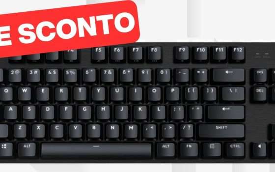 Tastiera meccanica da gaming Logitech ad un PREZZONE AMAZON per Natale