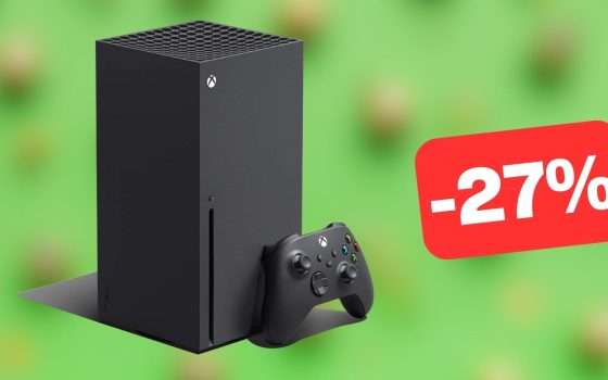 Xbox Series X: MINIMO STORICO e consegna prima di Natale su Amazon (-27%)