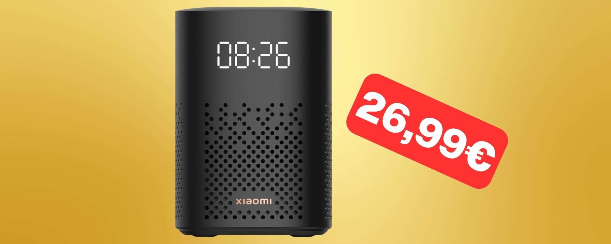 Xiaomi Smart Speaker a soli 26,99 euro: scontone Amazon (-46%)