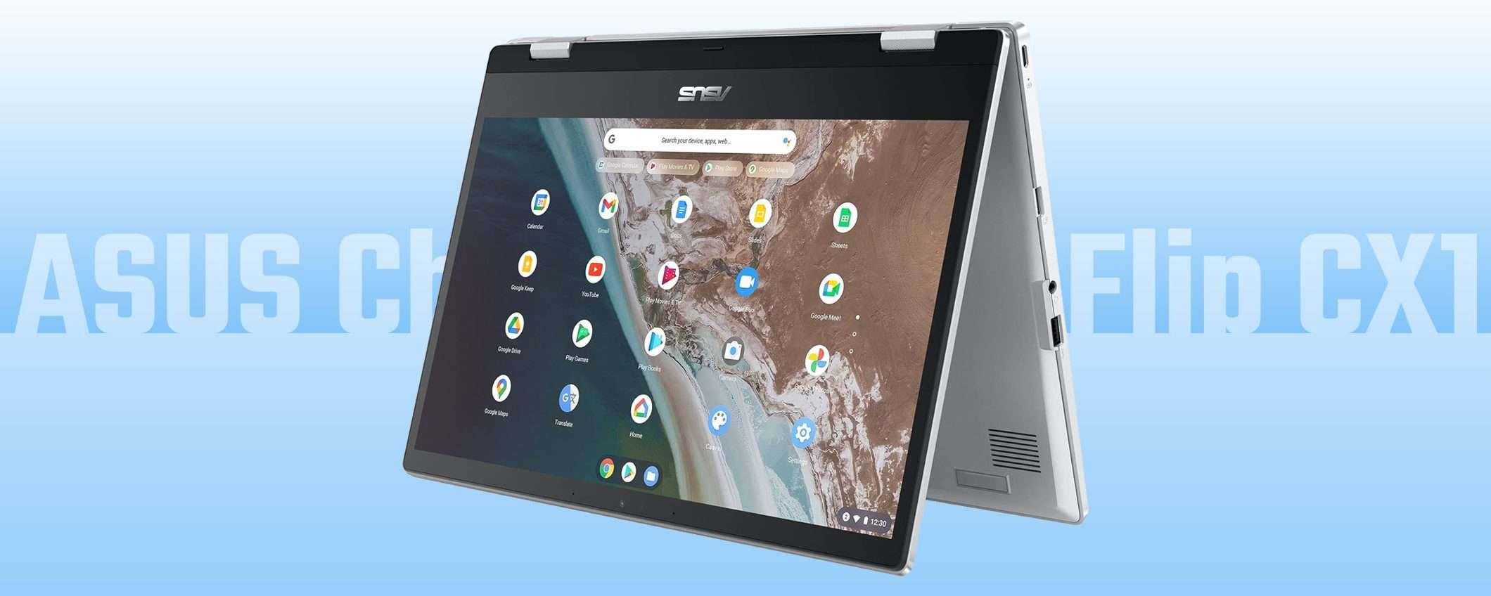 Crolla il prezzo di ASUS Chromebook Flip CX1 su Amazon