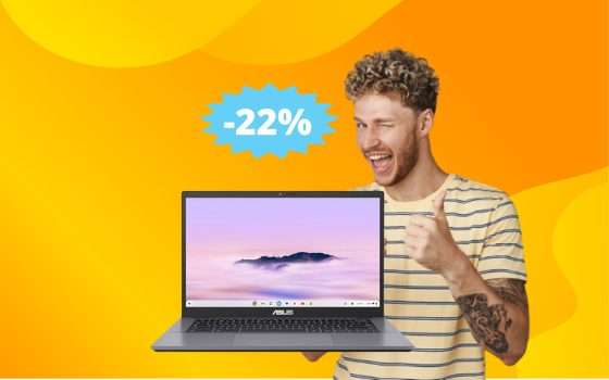 ASUS Chromebook Plus: SUPER sconto del 22% su Amazon