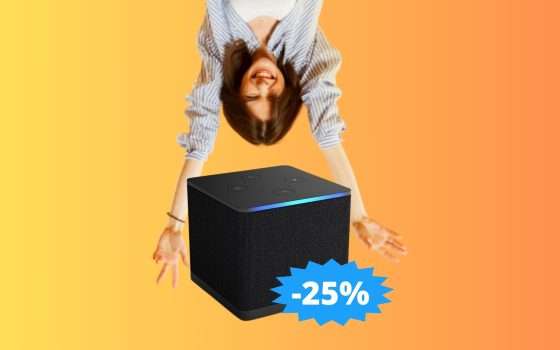 Amazon Fire TV Cube: SUPER sconto del 25% su Amazon