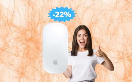 Apple Magic Mouse: un AFFARE unico su Amazon (-22%)