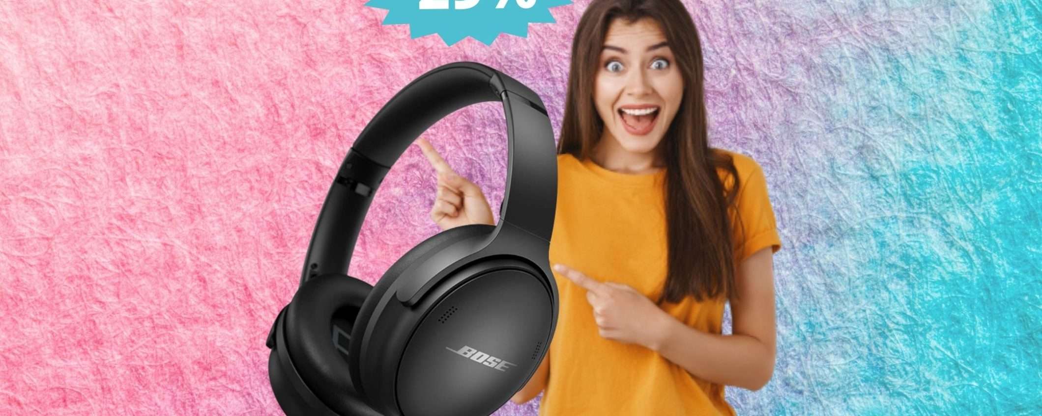 Bose QuietComfort SE: un AFFARE imperdibile su Amazon (-29%)