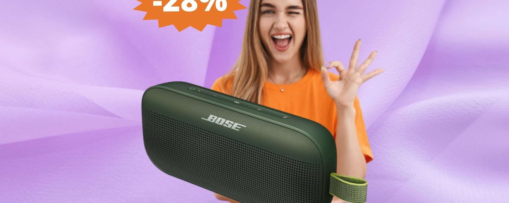 Bose SoundLink Flex: l'AFFARE che stavi cercando (-28%)